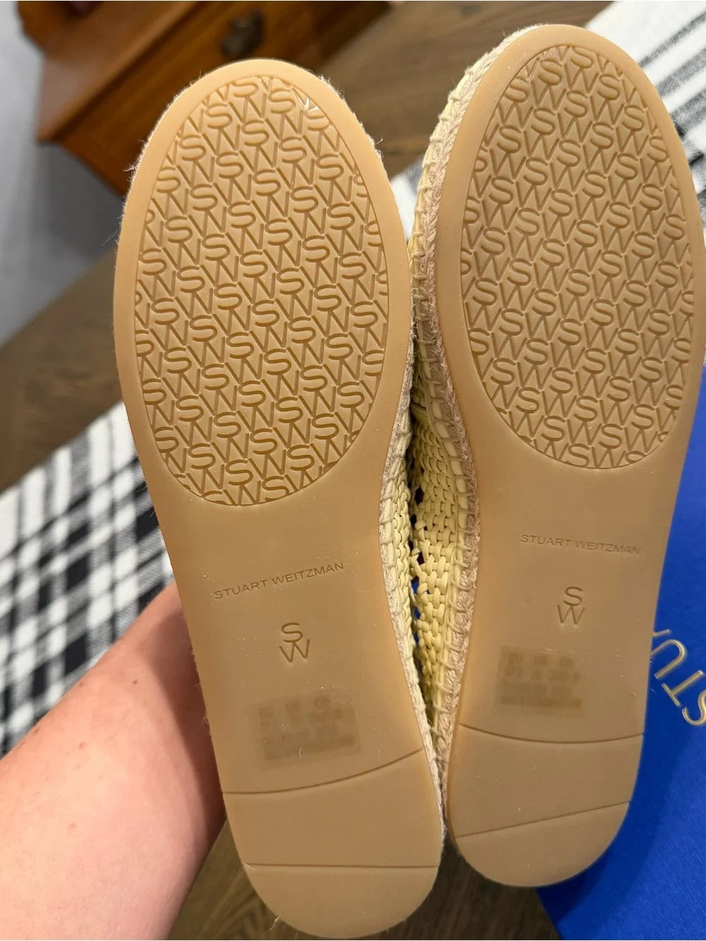 Stuart Weitzman Freya Espadrille - Buttercup size 7